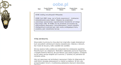 Desktop Screenshot of oobe.pl